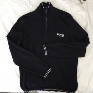 Hugo Boss - Slim-fit sweater in cotton blend